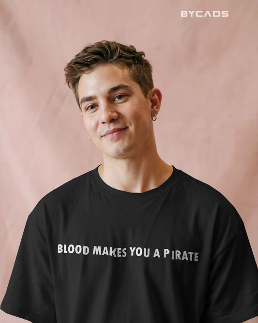 Legends Never Die Oversized Pirate T-Shirt – Bycads Street Legacy Drop