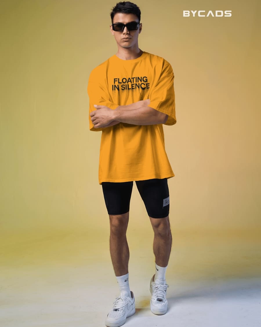 Floating Human Oversized T-Shirt for Men – Artistic Streetwear by Bycads