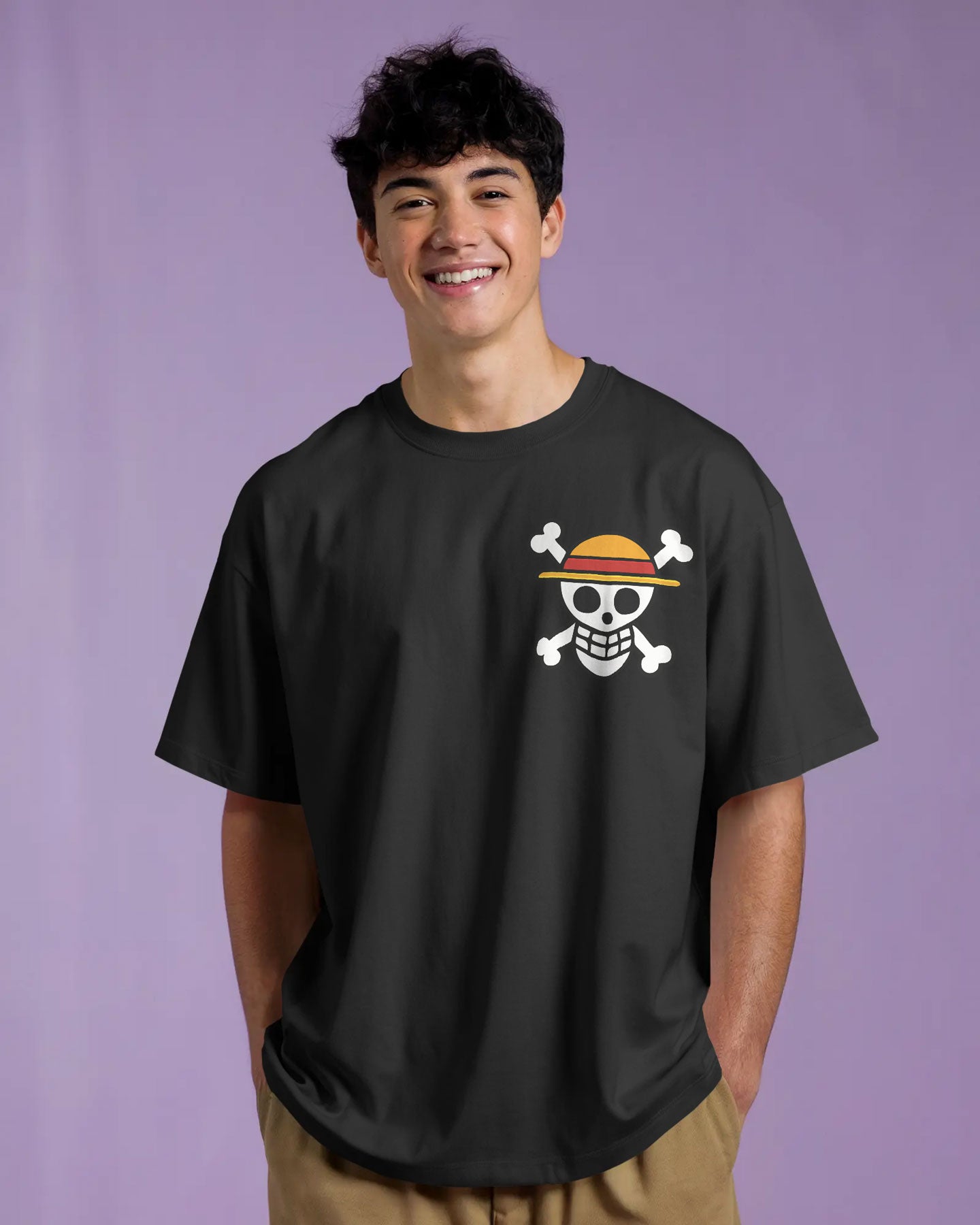 Anime Straw Hat Oversized T-Shirt – Bycads Tshirt