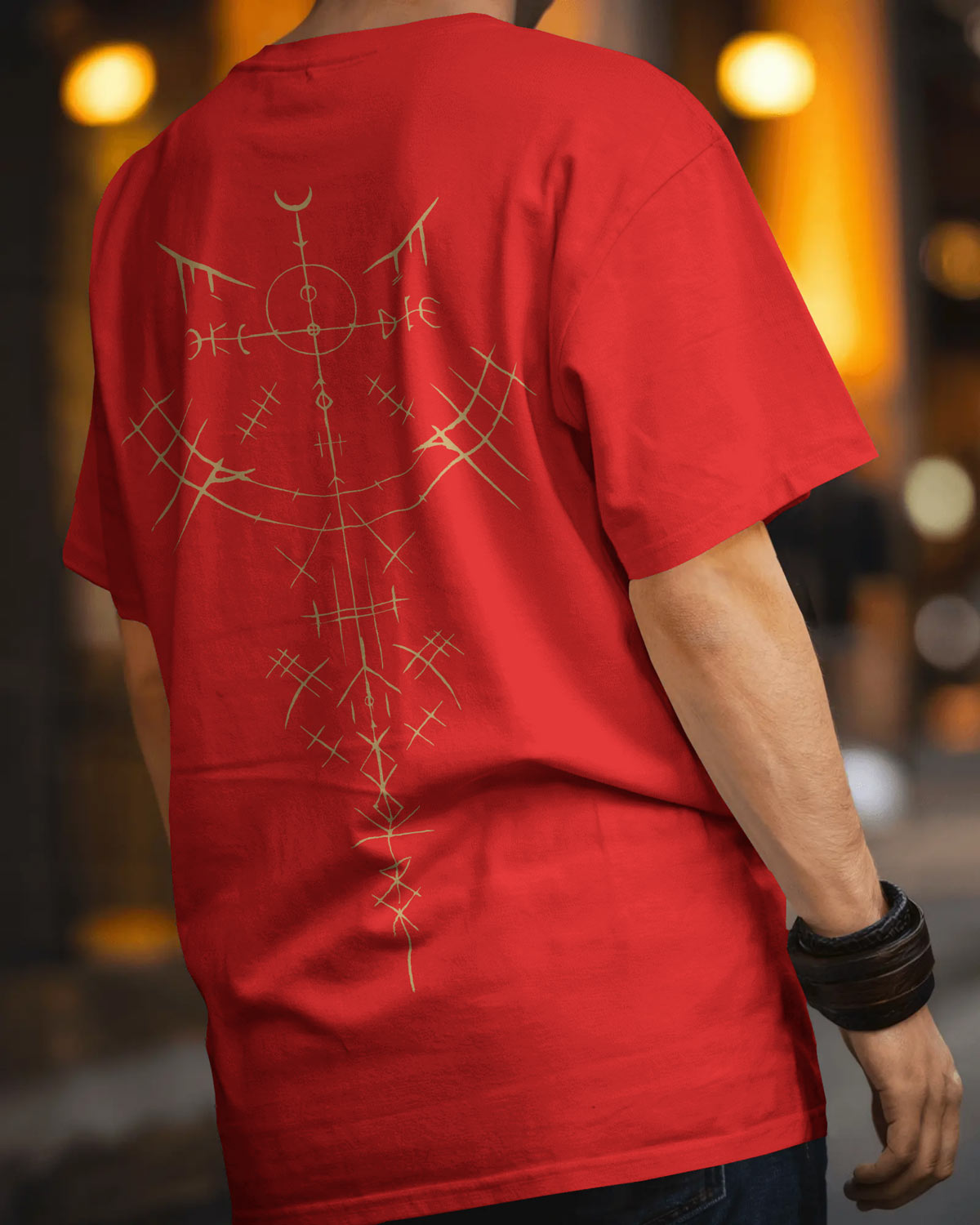 “Arcane Sigil” Mystic Geometry Oversize Tshirt by Bycads
