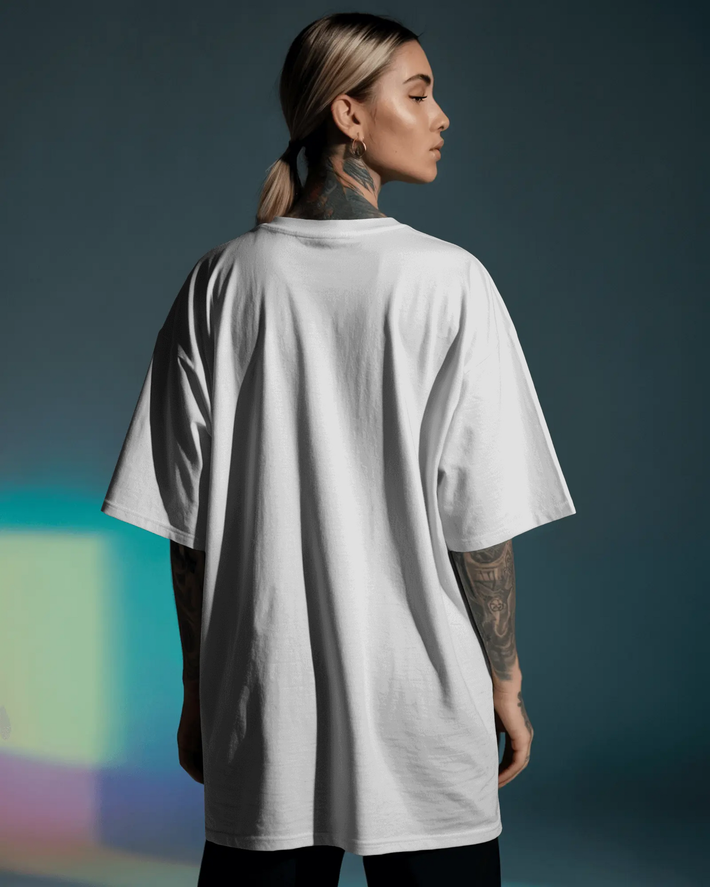 PUNK Graphic Oversized Unisex T-Shirt cotton blend - BYCADS