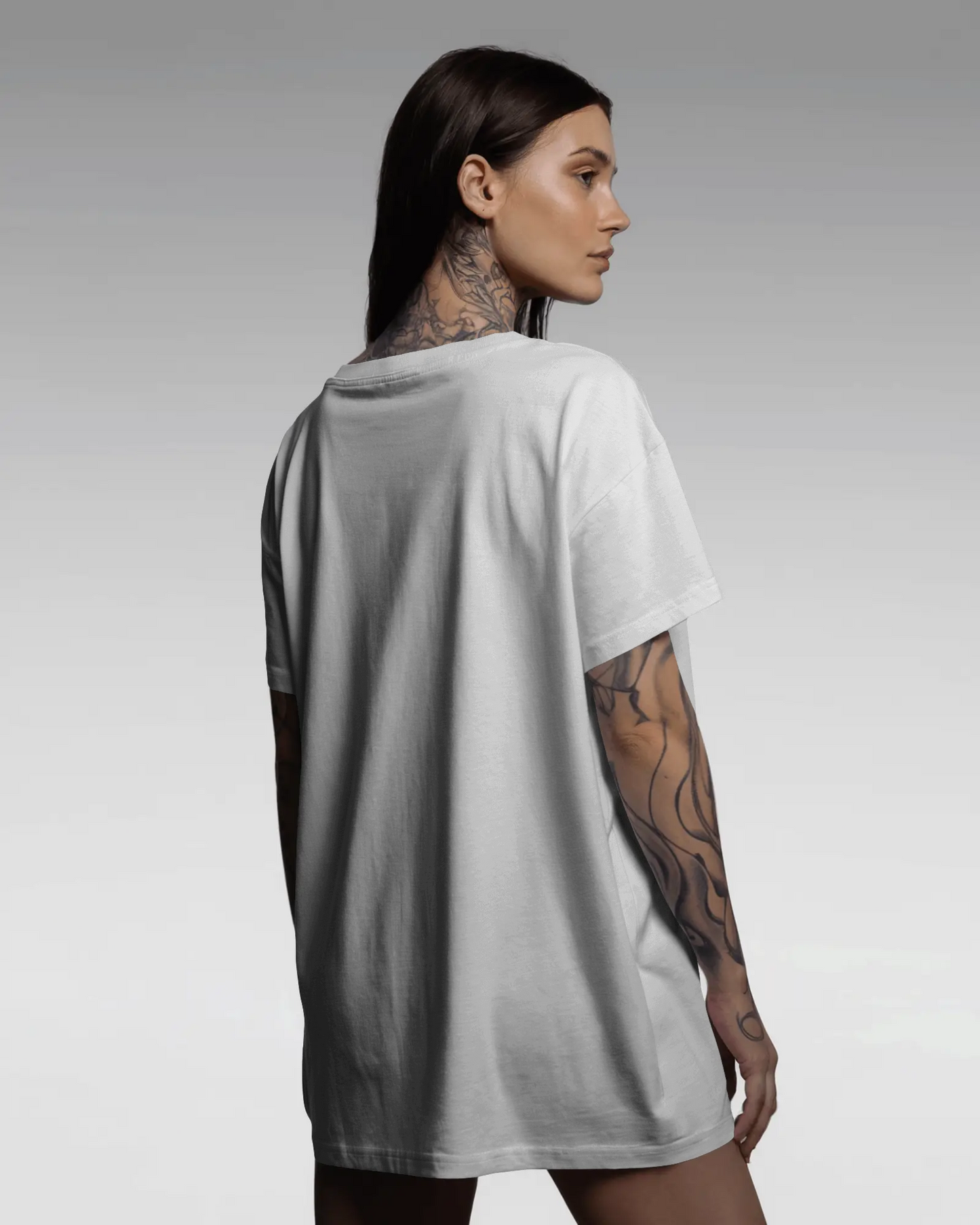 RESIST Graphic Oversized Unisex T-Shirt cotton blend - BYCADS