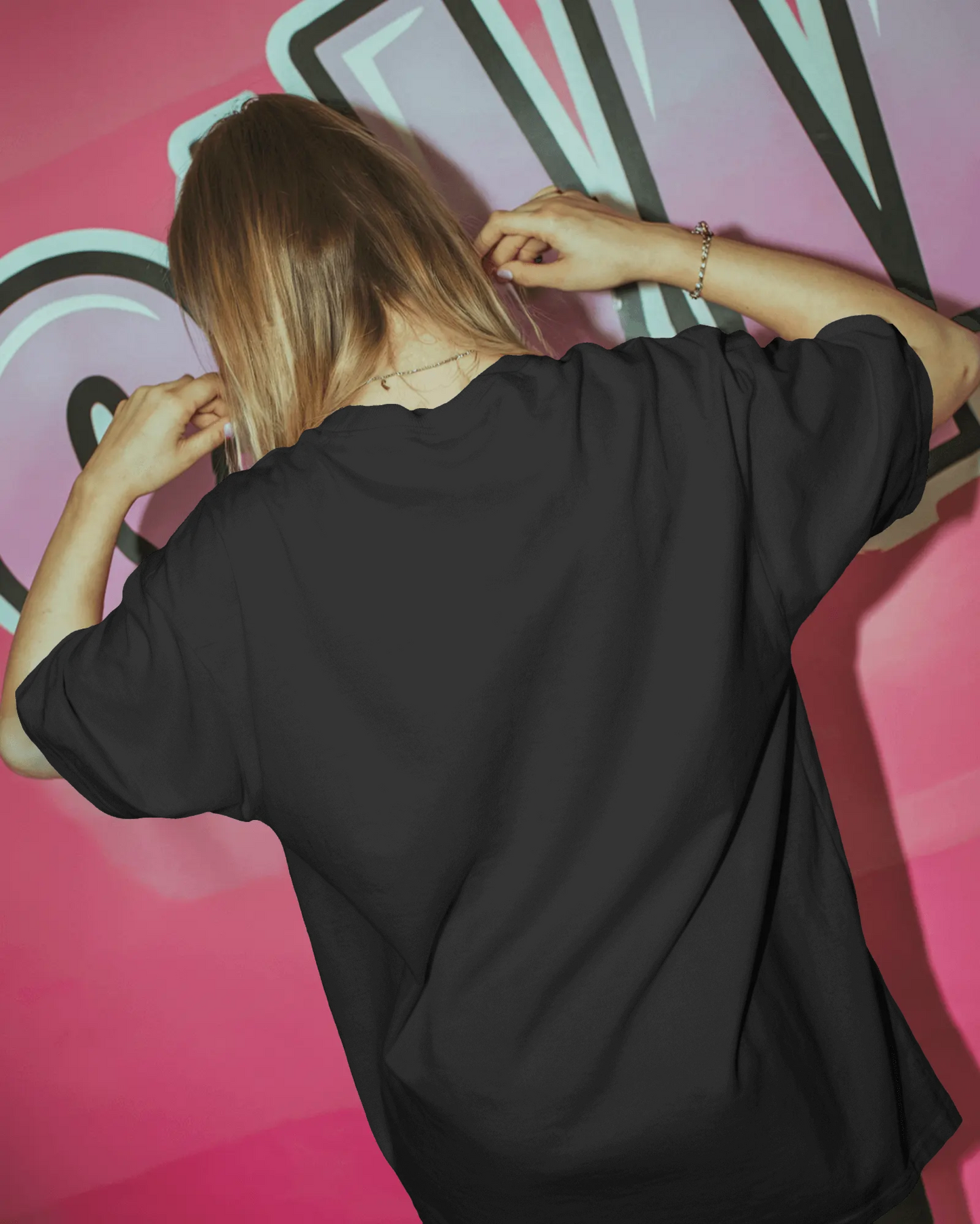 SYNC Neon Glitch Graphic Unisex Streetwear T-Shirt - Bycads
