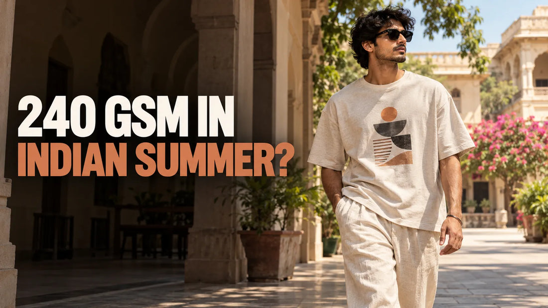 Is a 240 GSM T-Shirt Good for Indian Summer