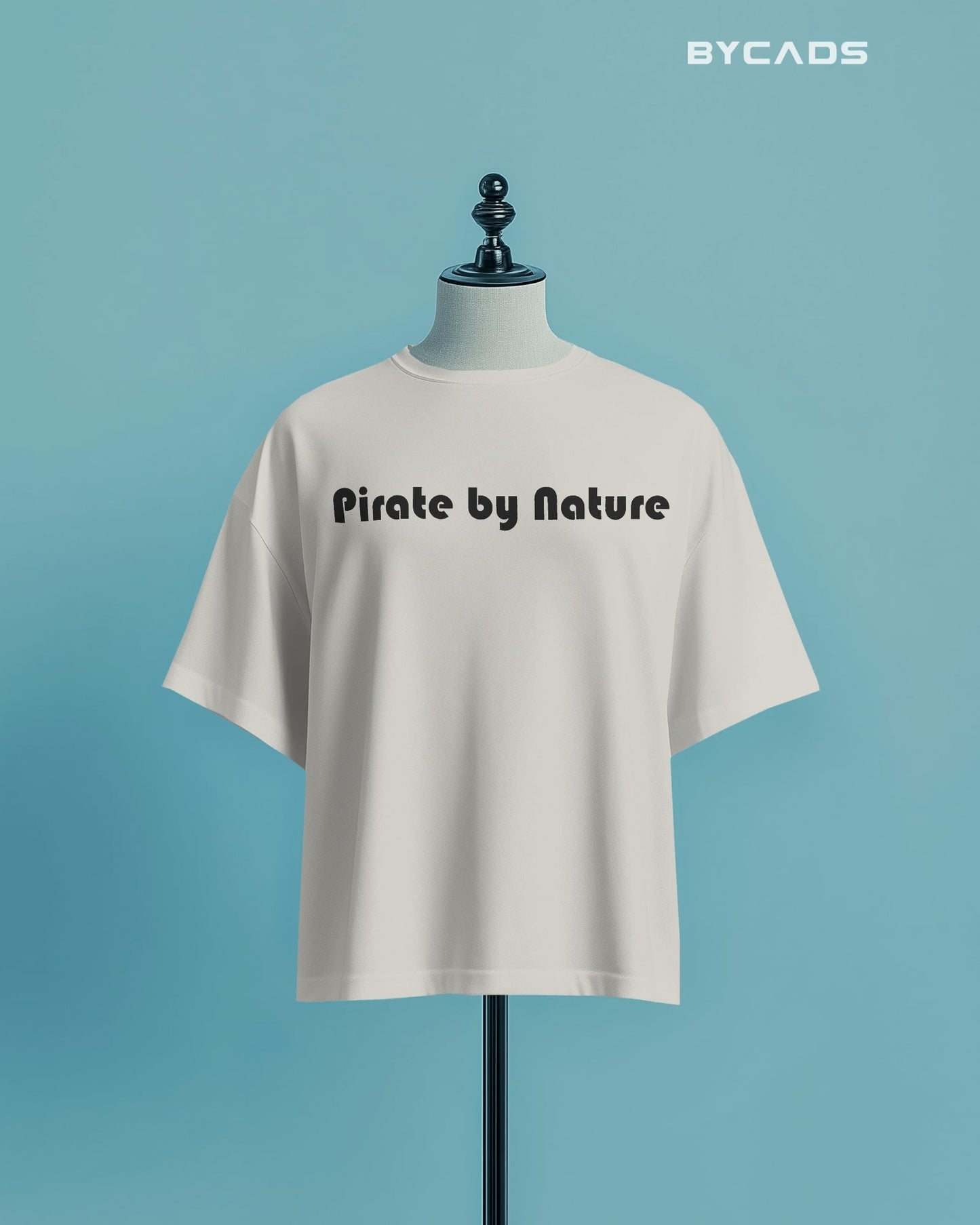 Rogue Pirate Illustration Oversized Graphic T-Shirt for Men – Bycads Signature Drop