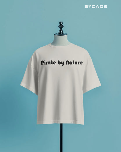 Rogue Pirate Illustration Oversized Graphic T-Shirt for Men – Bycads Signature Drop
