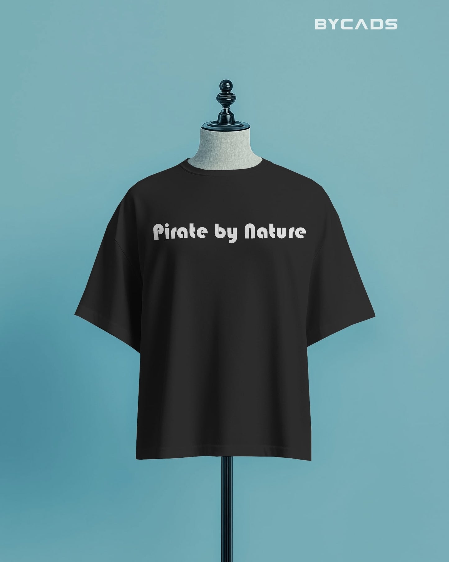 Rogue Pirate Illustration Oversized Graphic T-Shirt for Men – Bycads Signature Drop
