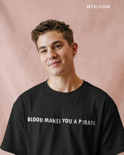 Legends Never Die Oversized Pirate T-Shirt – Bycads Street Legacy Drop