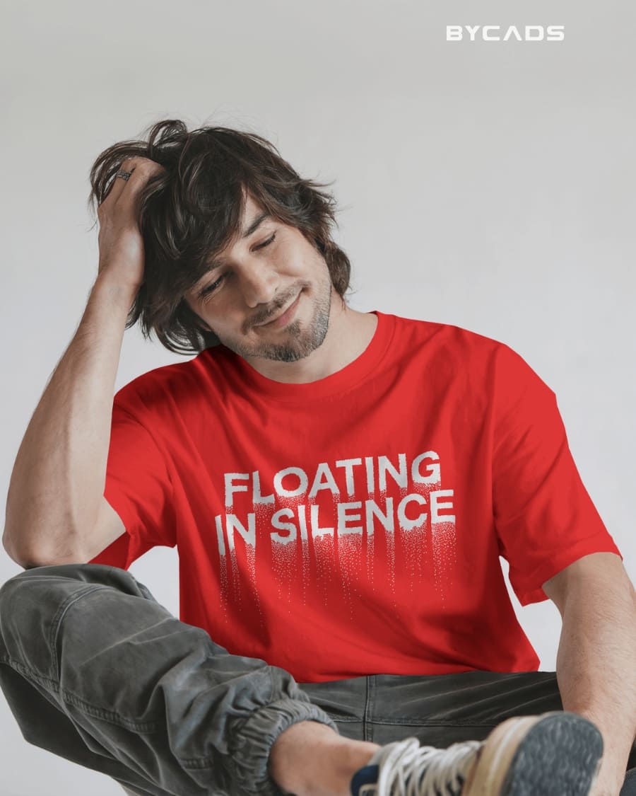 Floating Human Oversized T-Shirt for Men – Artistic Streetwear by Bycads