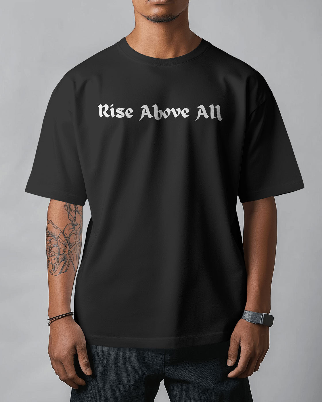Majestic Eagle Oversized T-Shirt for Men – Bold Streetwear by Bycads