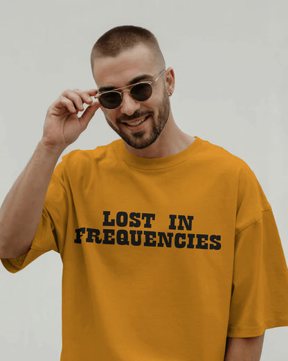 Cosmic Frequency Oversized Alien Graphic Tee