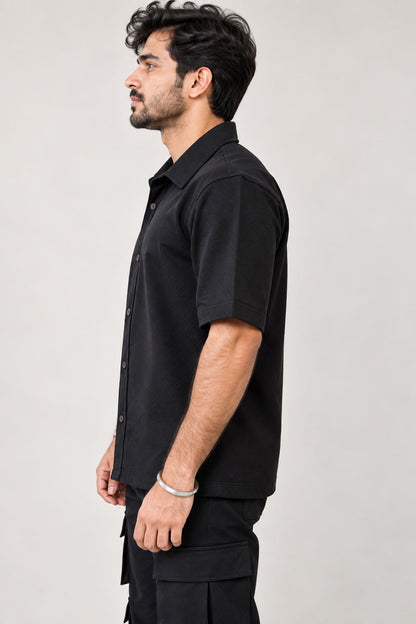 BYCADS Co-ord Sets – Half Sleeve Shirt & 12-Pocket Cargo Lower