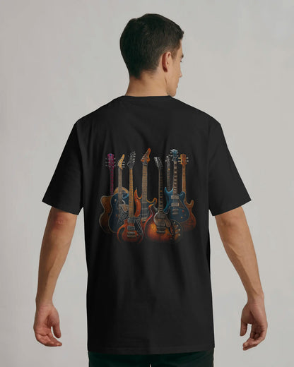 Legends of the Strings Tee – Retro Guitar Graphic T-Shirt