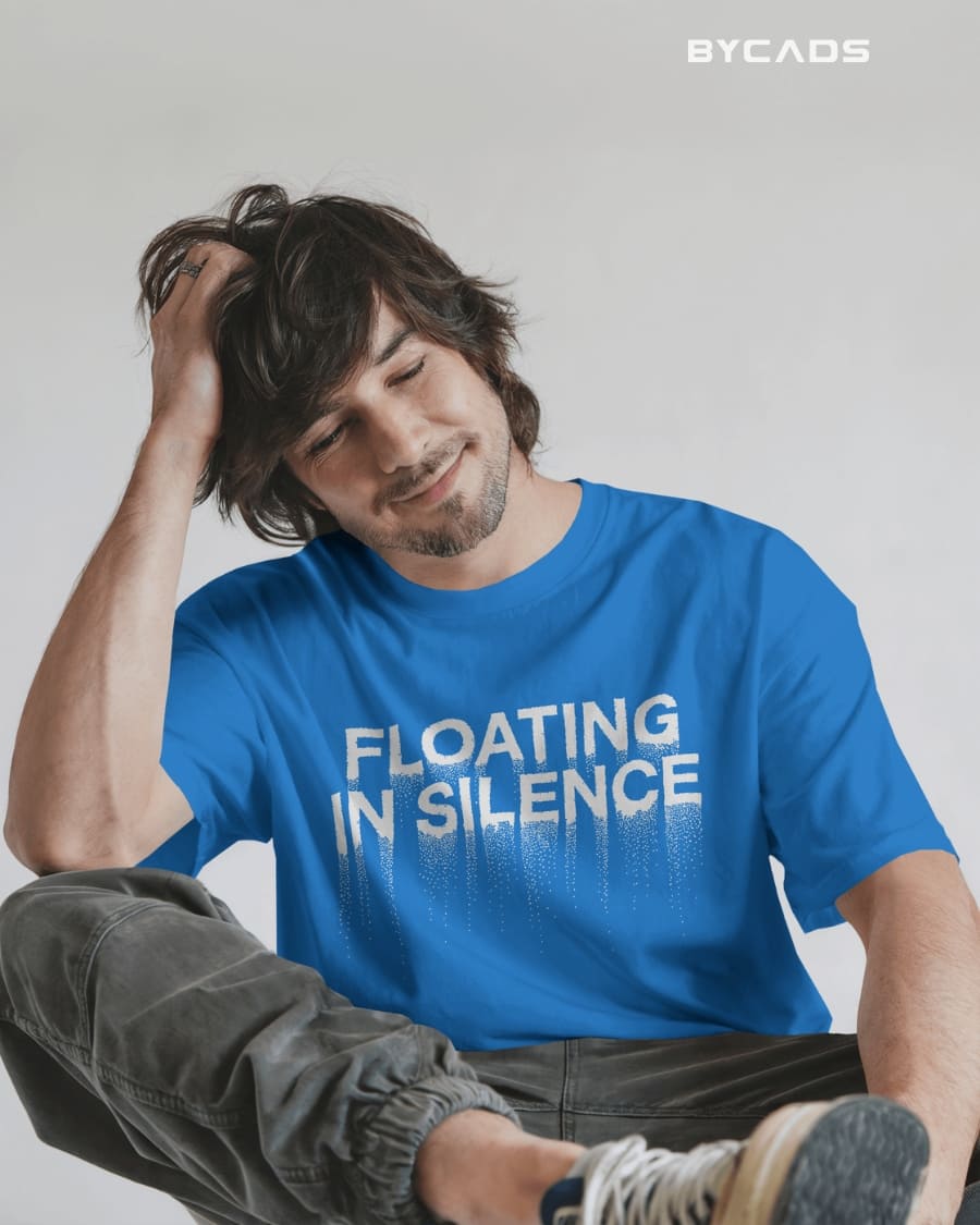 Floating Human Oversized T-Shirt for Men – Artistic Streetwear by Bycads