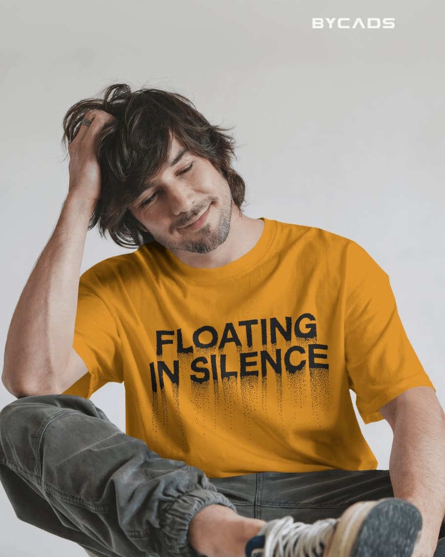 Floating Human Oversized T-Shirt for Men – Artistic Streetwear by Bycads