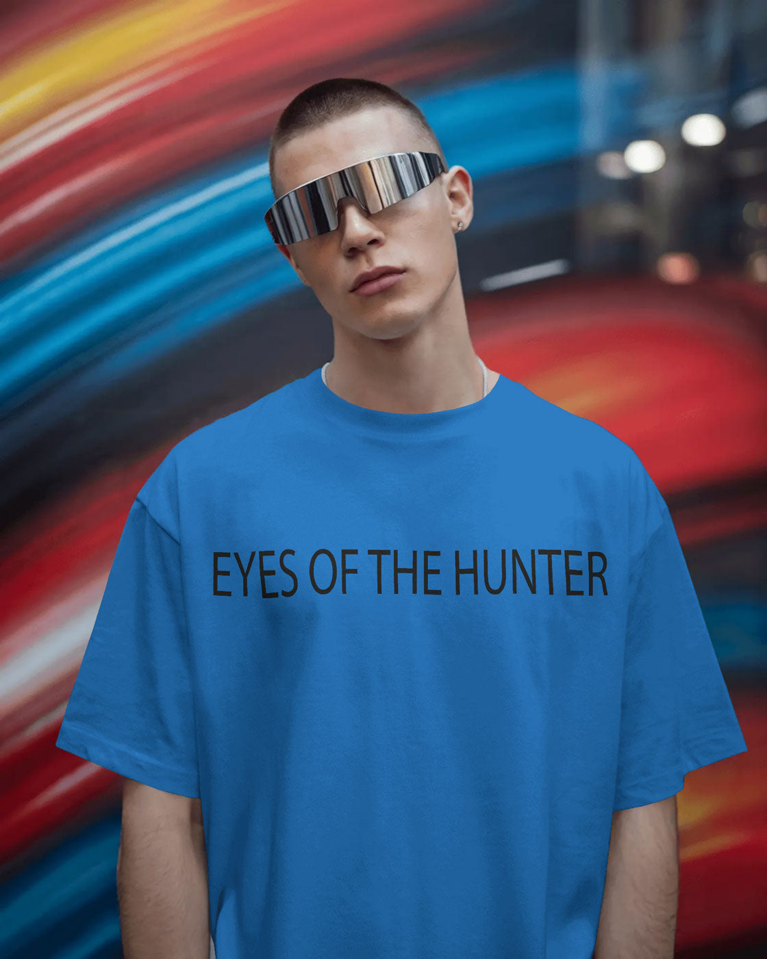 Predator Tiger Oversized T-Shirt for Men – Streetwear by Bycads