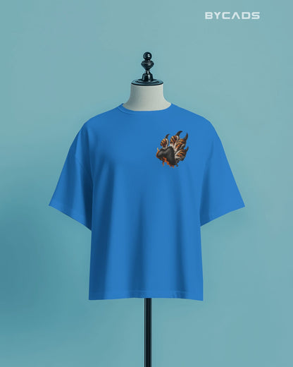 Roaring Tiger Oversized T-Shirt for Men – Fierce Streetwear by Bycads