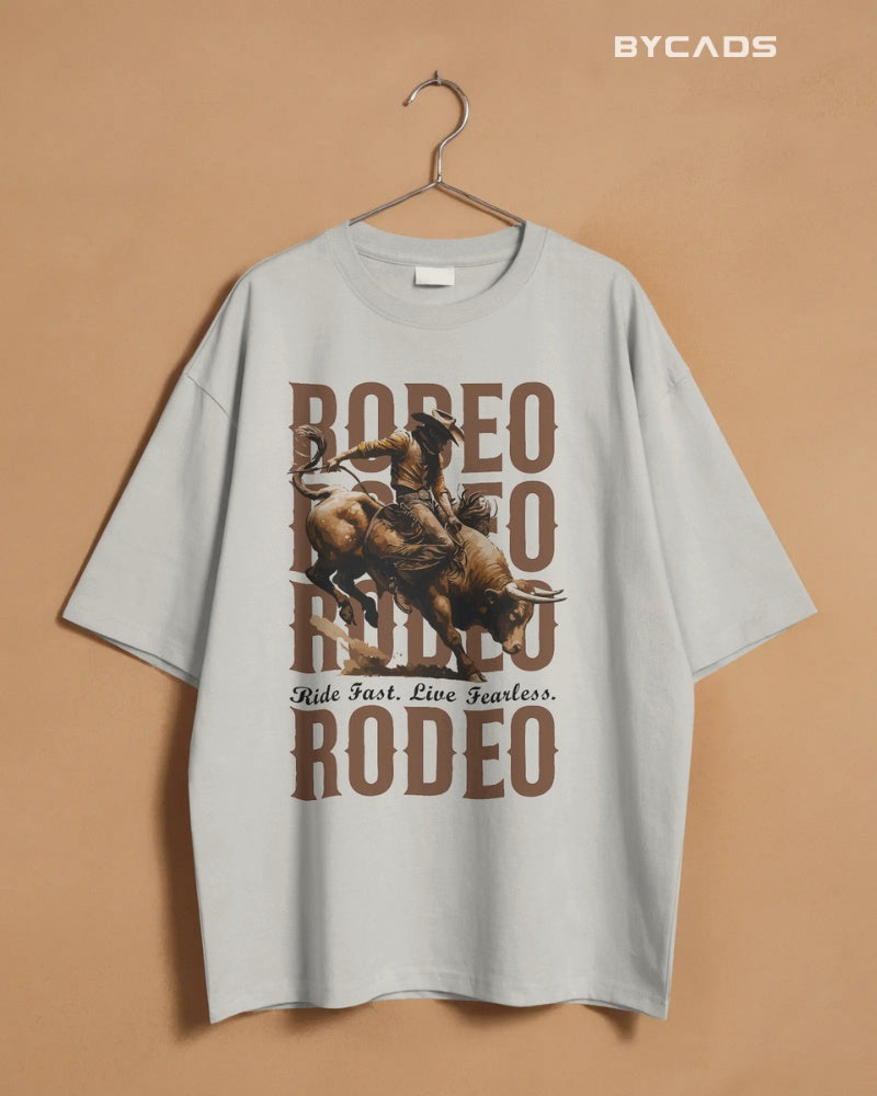 “RODEO RUSH” Bull Rider Graphic T-shirt