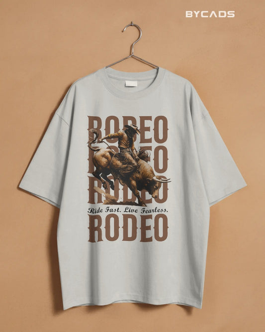 “RODEO RUSH” Bull Rider Graphic Tee