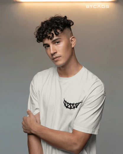 Psycho Smile Oversized T-Shirt for Men – Street Vibe by Bycads