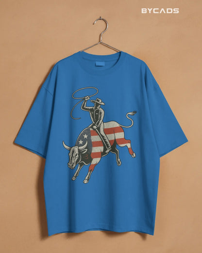 “Ride Free” Patriotic Rodeo Tee