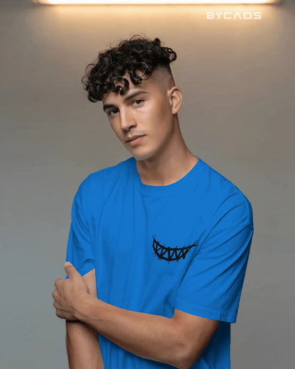 Psycho Smile Oversized T-Shirt for Men – Street Vibe by Bycads