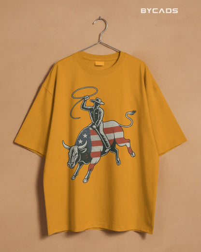 “Ride Free” Patriotic Rodeo Tee