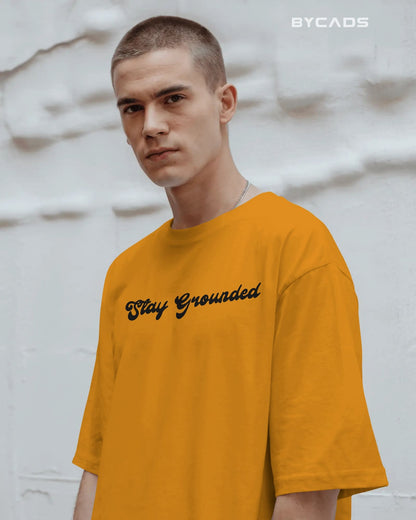 “Anchored Soul” Nautical Graphic Oversized t-shirt by Bycads