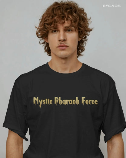 Cleopatra mystery Oversized T-Shirt – Gothic Egyptian Streetwear by Bycads