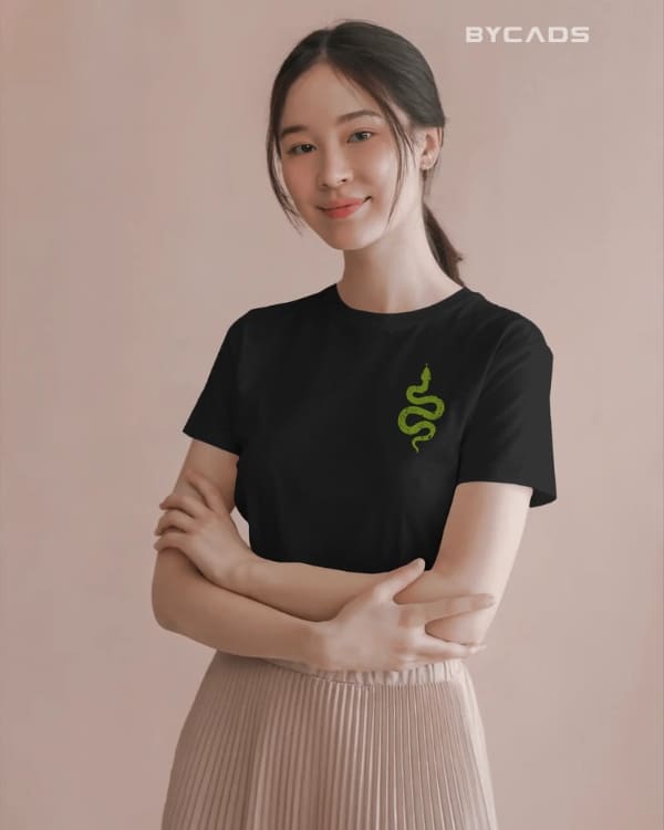 Obanai Serpent Hashira Graphic Regular-Fit Cotton Blend T-Shirt | Anime Streetwear