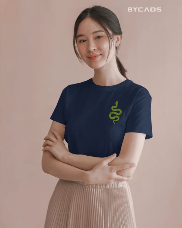 Obanai Serpent Hashira Graphic Regular-Fit Cotton Blend T-Shirt | Anime Streetwear