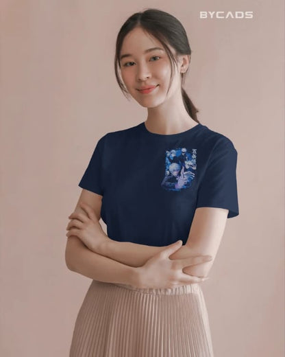 Satoru Gojo Limitless Graphic Regular-Fit T-Shirt | Anime Streetwear