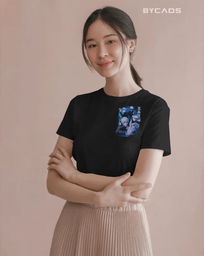 Satoru Gojo Limitless Graphic Regular-Fit T-Shirt | Anime Streetwear