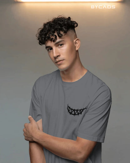 Psycho Smile Oversized T-Shirt for Men – Street Vibe by Bycads