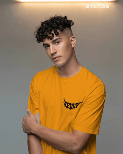 Psycho Smile Oversized T-Shirt for Men – Street Vibe by Bycads