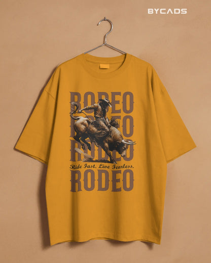 “RODEO RUSH” Bull Rider Graphic T-shirt