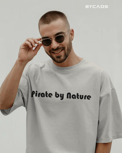 Rogue Pirate Illustration Oversized Graphic T-Shirt for Men – Bycads Signature Drop