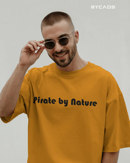 Rogue Pirate Illustration Oversized Graphic T-Shirt for Men – Bycads Signature Drop
