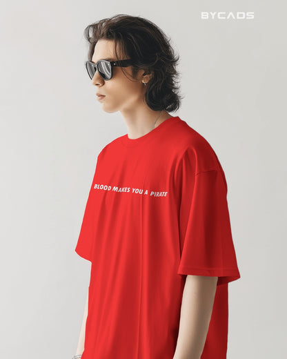 Legends Never Die Oversized Pirate T-Shirt – Bycads Street Legacy Drop