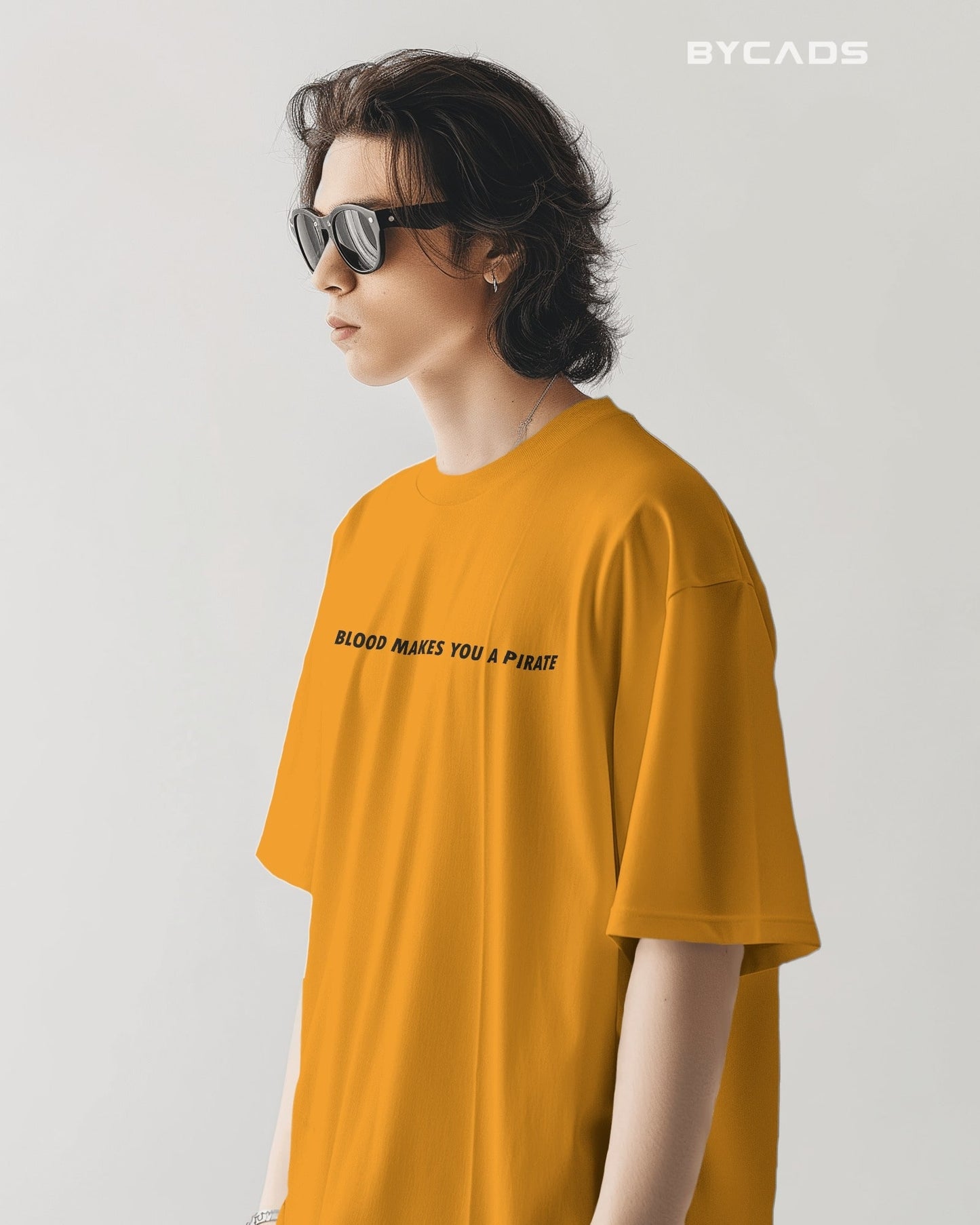 Legends Never Die Oversized Pirate T-Shirt – Bycads Street Legacy Drop
