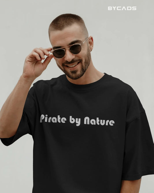 Rogue Pirate Illustration Oversized Graphic T-Shirt for Men – Bycads Signature Drop