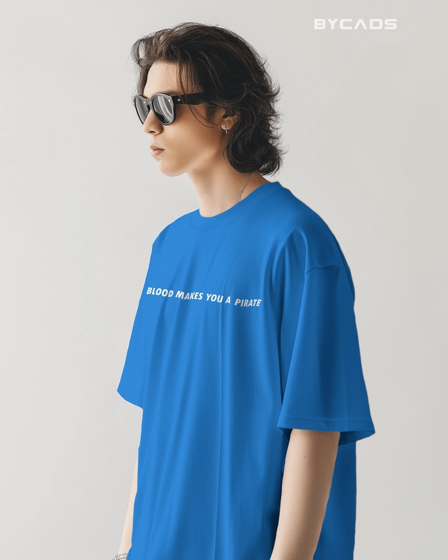 Legends Never Die Oversized Pirate T-Shirt – Bycads Street Legacy Drop