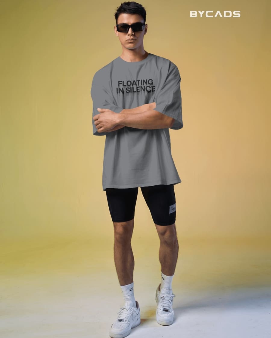 Floating Human Oversized T-Shirt for Men – Artistic Streetwear by Bycads