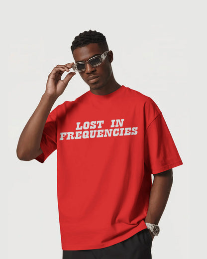 Cosmic Frequency Oversized Alien Graphic Tee