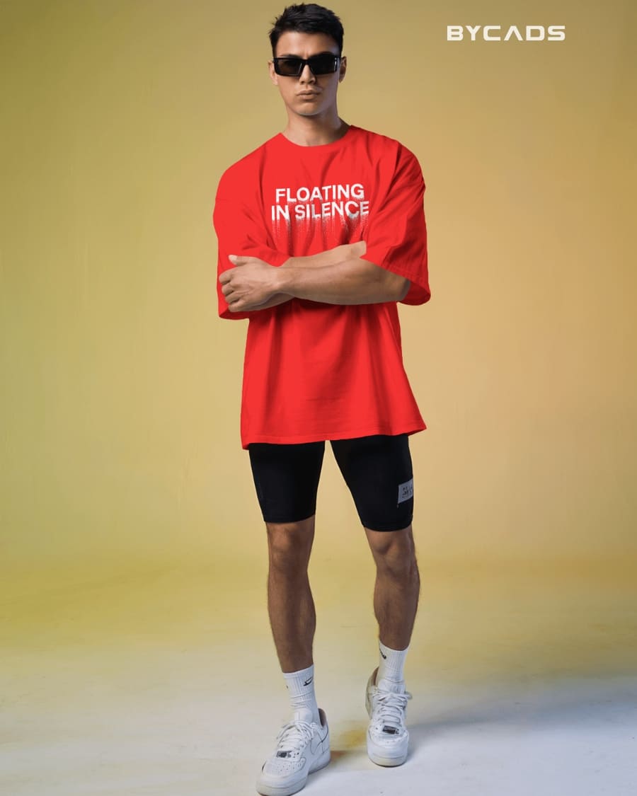 Floating Human Oversized T-Shirt for Men – Artistic Streetwear by Bycads