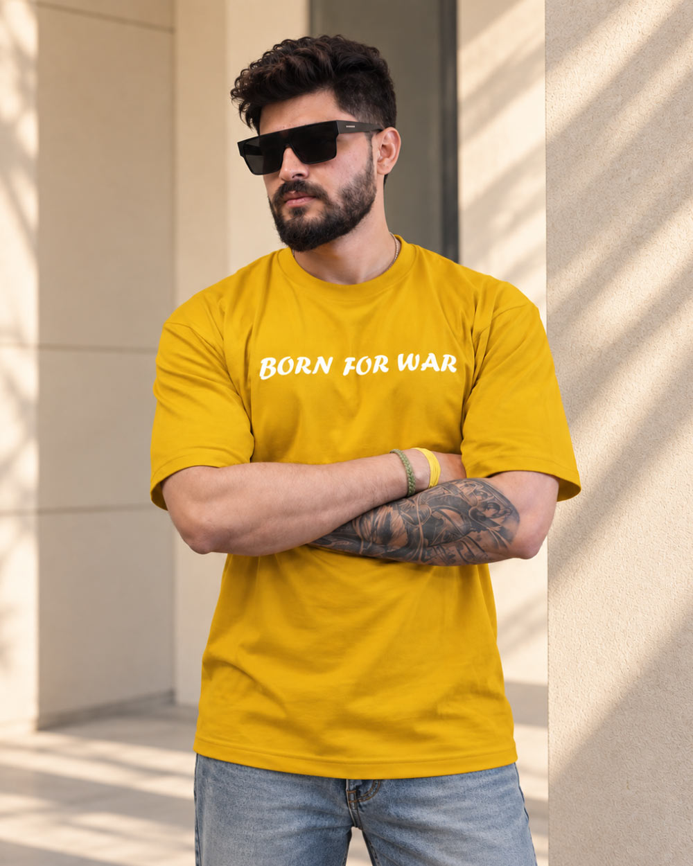“The Viking’s Wrath” Oversized Warrior T-shirt By Bycads