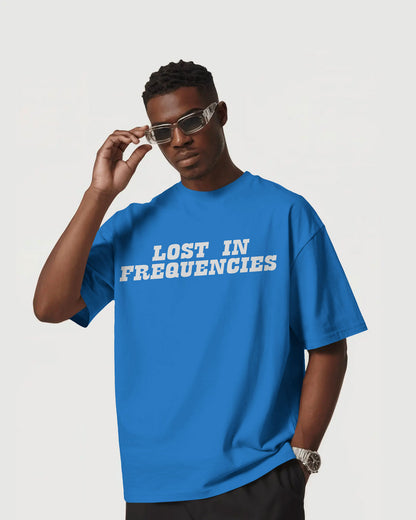 Cosmic Frequency Oversized Alien Graphic Tee