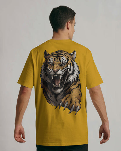 Roaring Tiger Oversized T-Shirt for Men – Fierce Streetwear by Bycads
