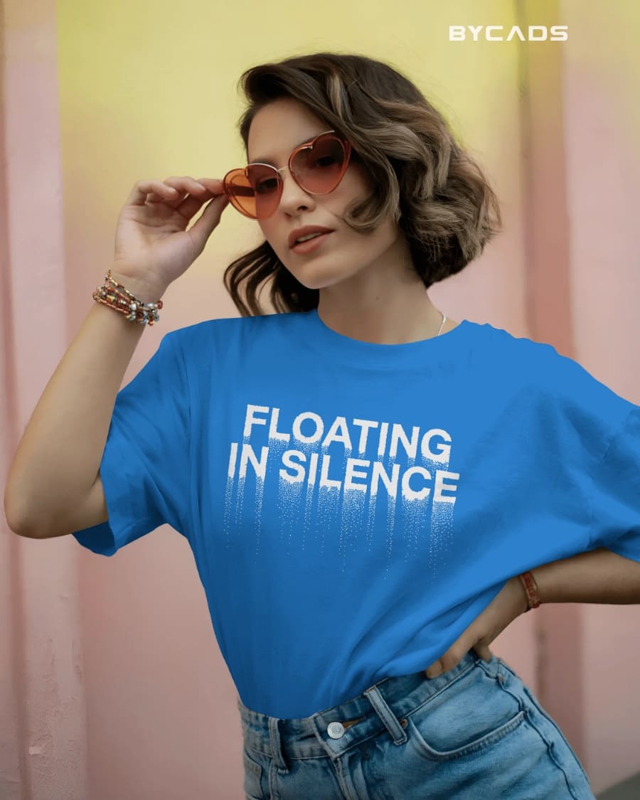 Floating Human Oversized T-Shirt for Men – Artistic Streetwear by Bycads
