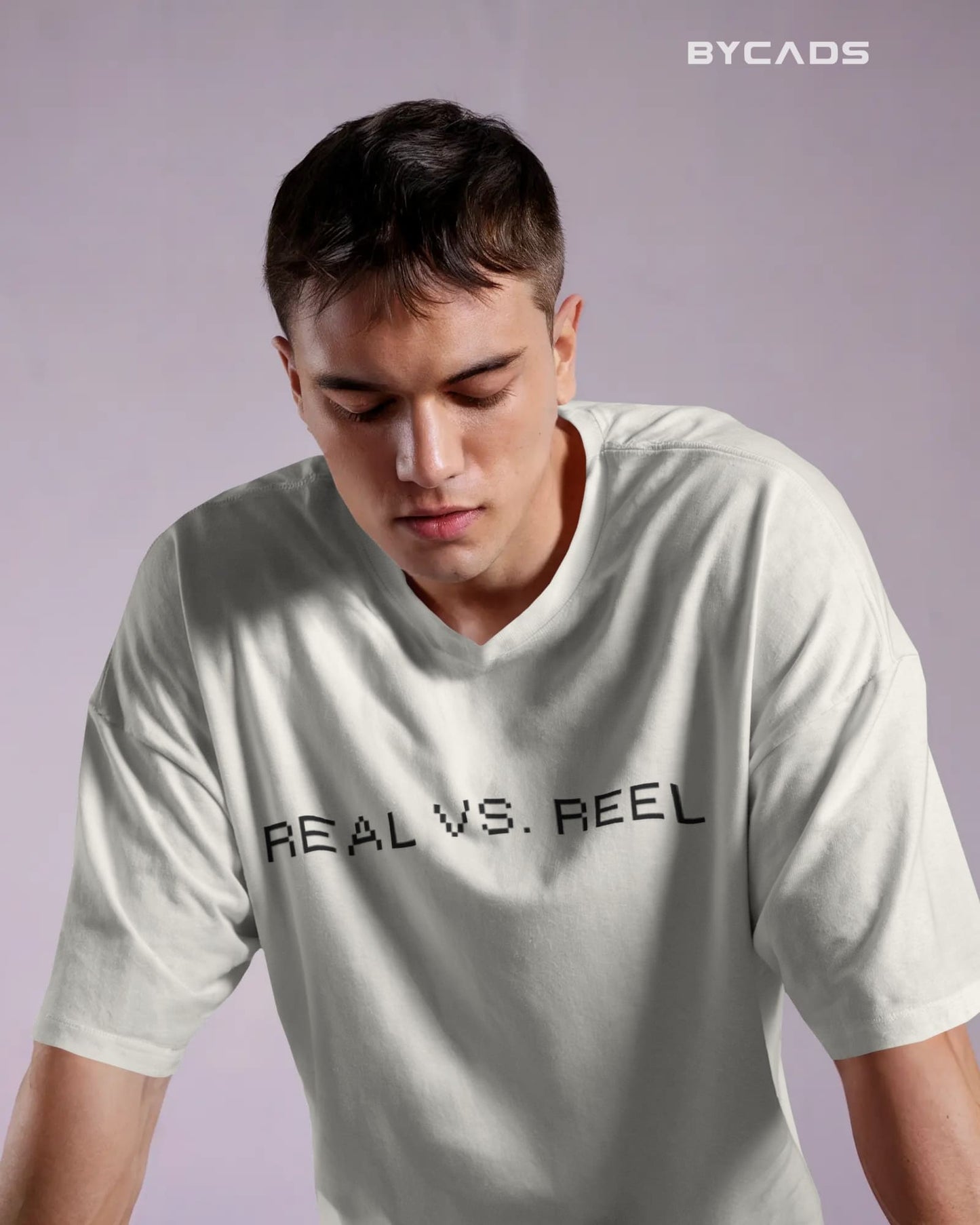 TWIN FACES Duality Graphic Tee – Unisex Streetwear T-Shirt